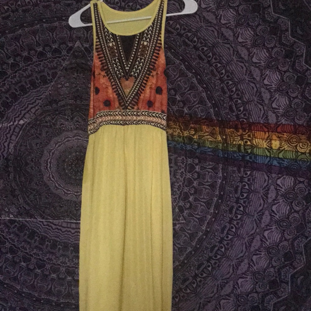 Yellow Maxi Dress